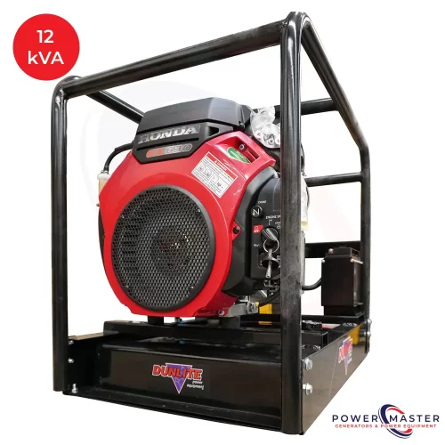Dunlite 12 kVA (DGUH11E-3S-2) - Honda Powered Generator with E-Start - Power Master Generators