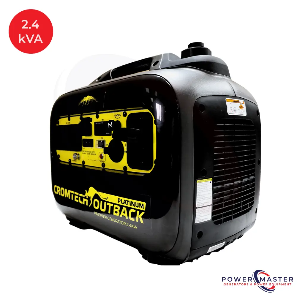 Cromtech Outback 2.4kVA (CTG2500IP) - Available at Power Master Generators 1