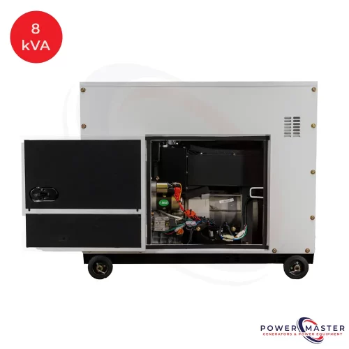 Hyundai 8kVA (DHY8700SE-LRS) Generator available at Power Master Generators Gold Coast 5