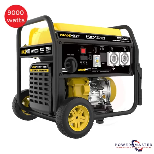 Maxwatt 9000 Watts (MX11000I) Inverter Generator available at Power Master Generators