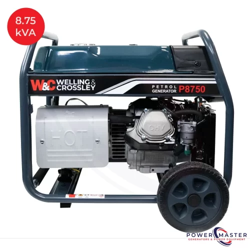 Welling & Crossley 8.75kVA (WC-P8750) Generator available at Power Master Generators 3