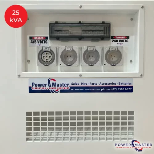 Power Master 25kVA (EPS25IA-3) Generator available now at Power Master Generators 3